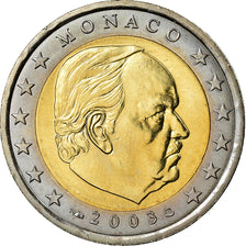 Monaco, 2 Euro, Prince Rainier III, 2003, SPL, Bi-Metallic, KM:174