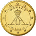 Mónaco, 10 Euro Cent, Prince Albert, 2006, Proof, MS(65-70), Latão, KM:181