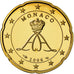 Monaco, 20 Euro Cent, Prince Albert, 2006, Proof, FDC, Laiton, KM:182