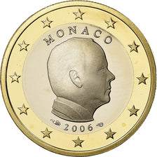 Monaco, Euro, Prince Albert, 2006, Proof, MS(65-70), Bi-Metallic, KM:184