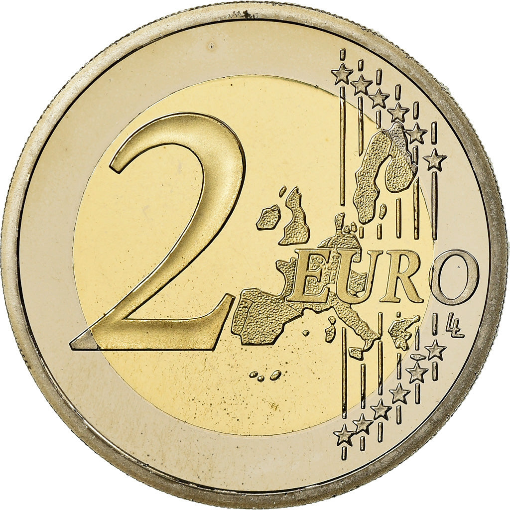 Monaco, 2 Euro, Prince Albert, 2006, Proof, MS(65-70), Bi-Metallic, KM:185