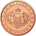 Monaco, Euro Cent, 2004, Paris, Proof, MS(65-70), Miedź platerowana stalą
