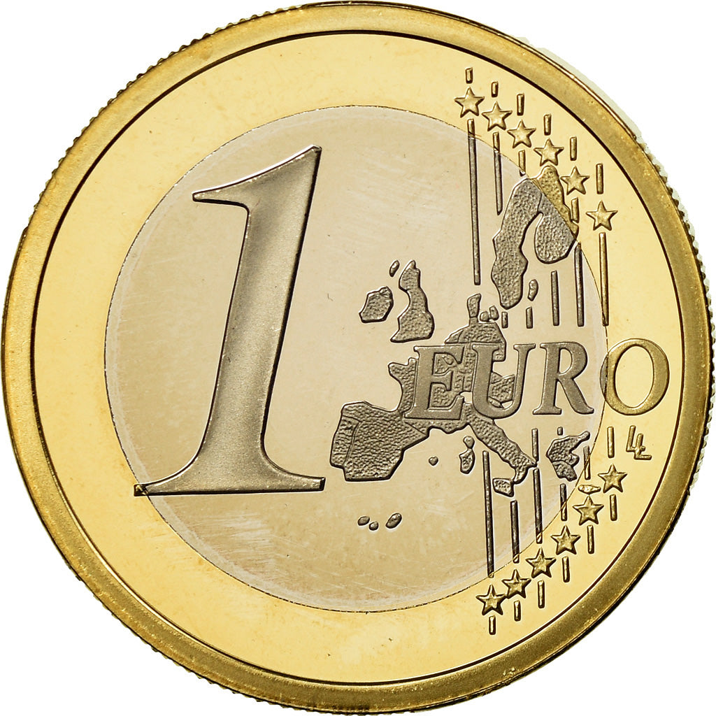 Monaco, Euro, Prince Rainier III, 2004, Proof, MS(65-70), Bi-Metallic, KM:173