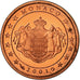 Monaco, Euro Cent, 2001, Paris, Proof, MS(65-70), Miedź platerowana stalą
