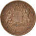 INDIA-BRITISH, 1/4 Anna, 1835, Copper, KM:446.2