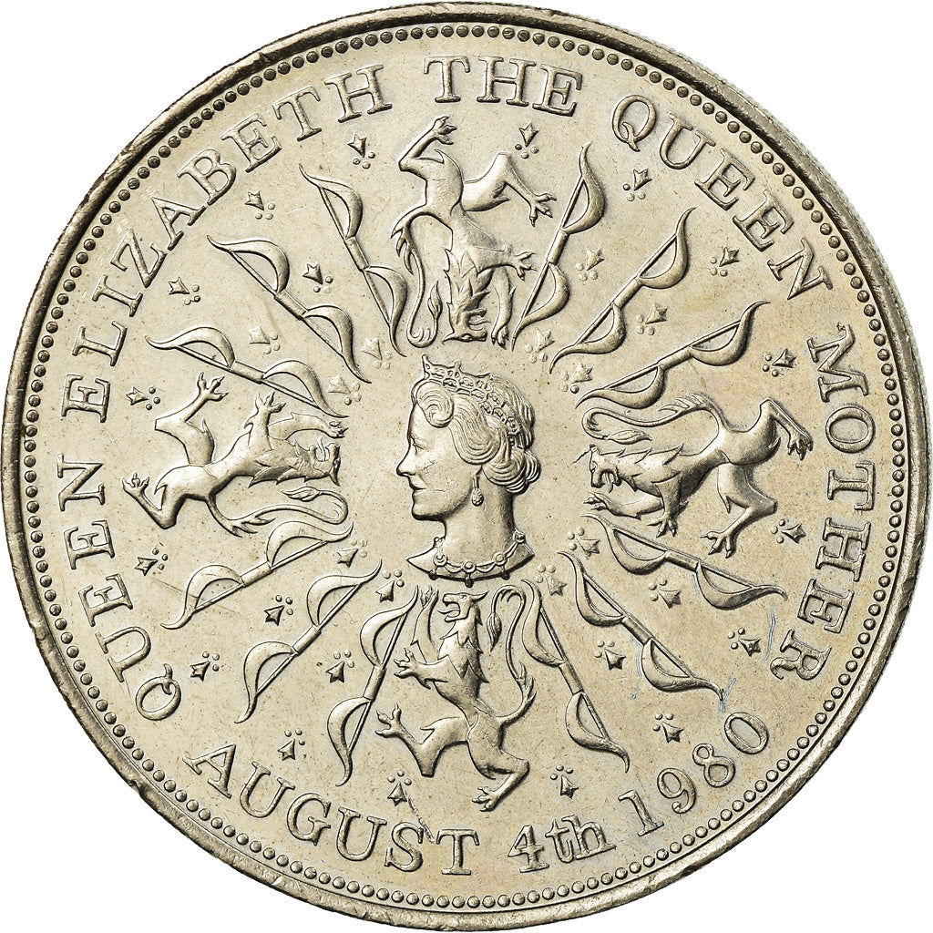 Monnaie, Grande-Bretagne, Elizabeth II, 25 New Pence, 1980, TTB, Copper-nickel