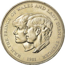 Coin, Great Britain, Elizabeth II, 25 New Pence, 1981, AU(50-53), Copper-nickel