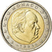 Monaco, 2 Euro, Prince Rainier III, 2003, MS(63), Bi-Metallic, KM:174