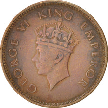 INDIA-BRITISH, George VI, 1/4 Anna, 1938, Bronze, KM:530
