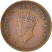 INDIA-BRITISH, George VI, 1/4 Anna, 1938, Bronze, KM:530