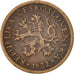 Czechoslovakia, 10 Haleru, 1932, Bronze, KM:3