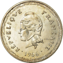 Coin, New Hebrides, 100 Francs, 1966, Paris, AU(55-58), Silver, KM:1