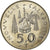 Coin, New Caledonia, 50 Francs, 1972, Paris, MS(63), Nickel, KM:13