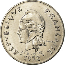 Coin, New Hebrides, 50 Francs, 1972, Paris, AU(55-58), Nickel, KM:7