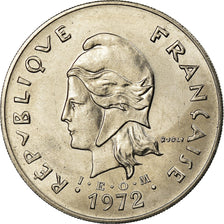 Coin, New Hebrides, 50 Francs, 1972, Paris, AU(55-58), Nickel, KM:7