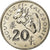 Coin, New Caledonia, 20 Francs, 1972, Paris, MS(63), Nickel, KM:12