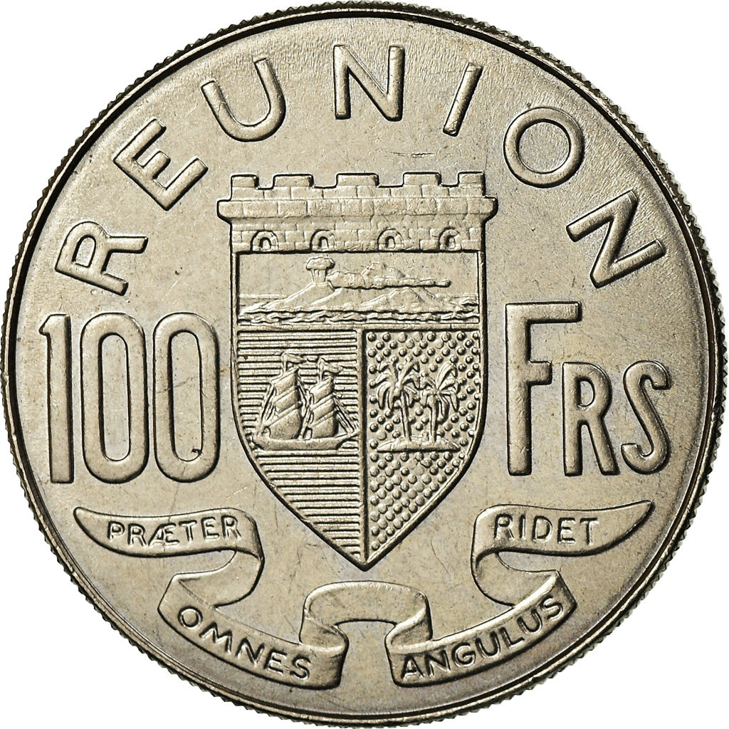 Coin, Réunion, 100 Francs, 1964, AU(55-58), Nickel, KM:E10