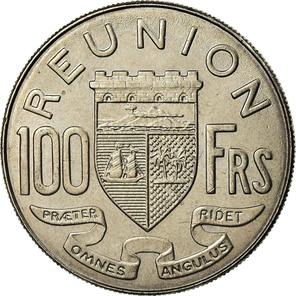 Coin, Réunion, 100 Francs, 1964, AU(55-58), Nickel, KM:13