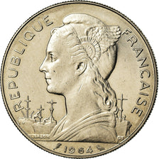 Coin, Réunion, 100 Francs, 1964, AU(55-58), Nickel, KM:13