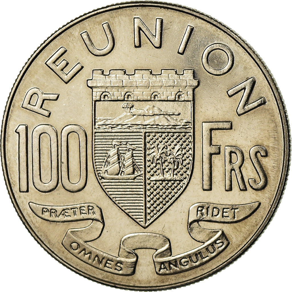 Coin, Réunion, 100 Francs, 1964, AU(55-58), Nickel, KM:13