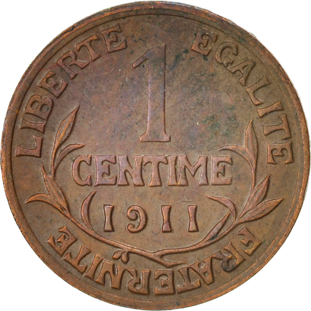 Coin, France, Dupuis, Centime, 1911, Paris, EF(40-45), Bronze, KM:840