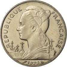 Coin, Réunion, 100 Francs, 1972, EF(40-45), Nickel, KM:13