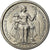 Coin, FRENCH OCEANIA, 50 Centimes, 1949, MS(63), Aluminum, KM:1