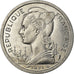 Coin, Réunion, 2 Francs, 1971, Paris, AU(55-58), Aluminum, KM:8