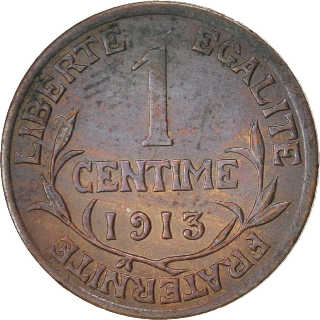 Monnaie, France, Dupuis, Centime, 1913, Paris, SUP, Bronze, KM:840, Gadoury:90