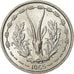 Coin, West African States, Franc, 1965, MS(63), Aluminum, KM:3.1