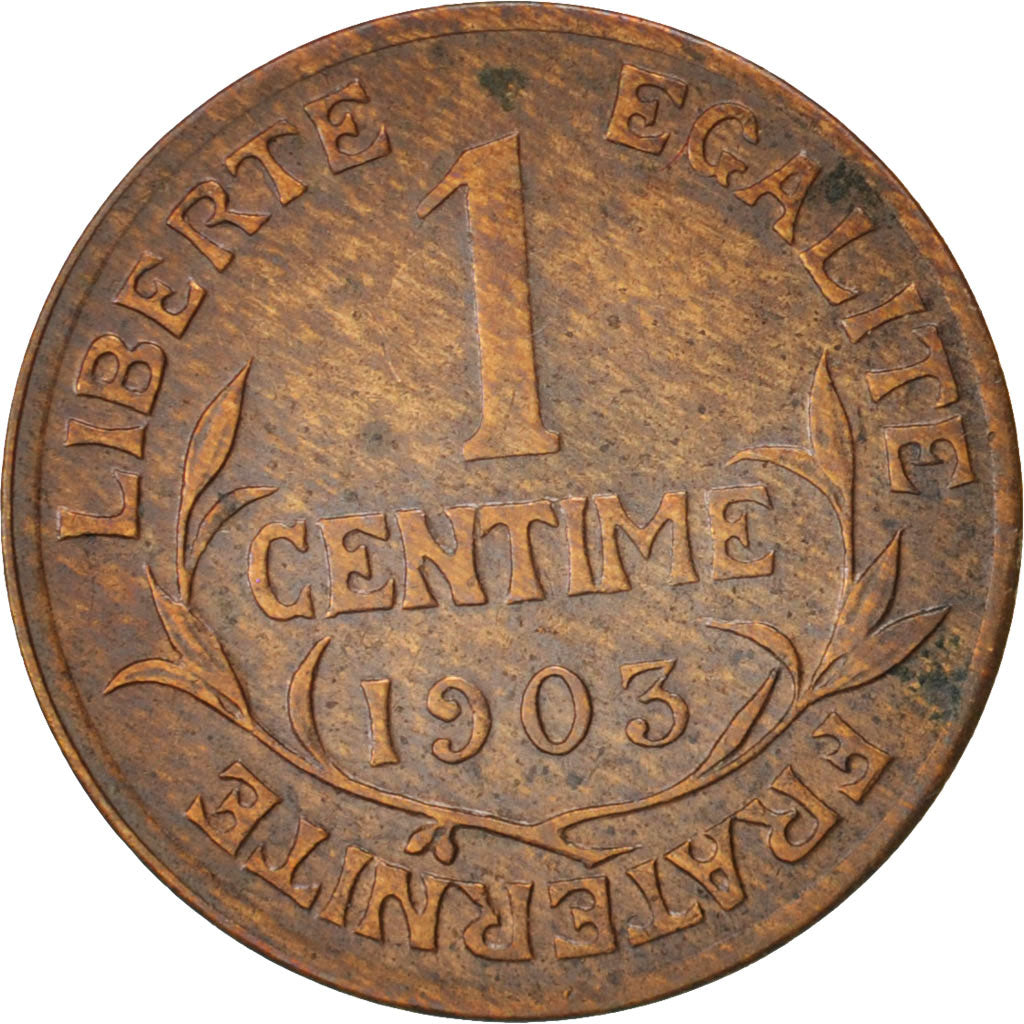 Coin, France, Dupuis, Centime, 1903, Paris, AU(50-53), Bronze, KM:840