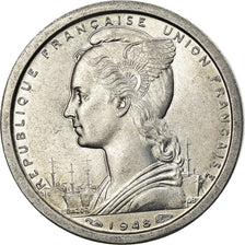 Monnaie, Afrique-Équatoriale française, Franc, 1948, Paris, SPL, Aluminium
