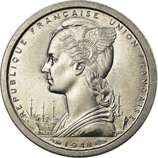 Monnaie, Afrique-Équatoriale française, Franc, 1948, Paris, SPL, Aluminium