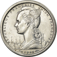 Monnaie, Afrique-Équatoriale française, Franc, 1948, Paris, SPL, Aluminium