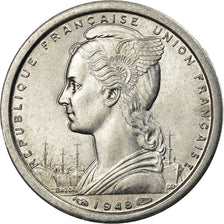Monnaie, Afrique-Équatoriale française, Franc, 1948, Paris, SPL, Aluminium