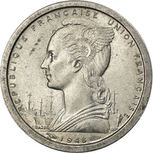 Monnaie, Afrique-Équatoriale française, Franc, 1948, Paris, SPL, Aluminium