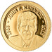 Moneda, Mongolia, John F. Kennedy, 500 Tugrik, 2013, SC+, Oro