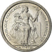 Coin, New Caledonia, Franc, 1949, Paris, MS(60-62), Aluminum, KM:2