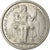 Munten, Nieuw -Caledonië, 2 Francs, 1949, Paris, PR, Aluminium, KM:3