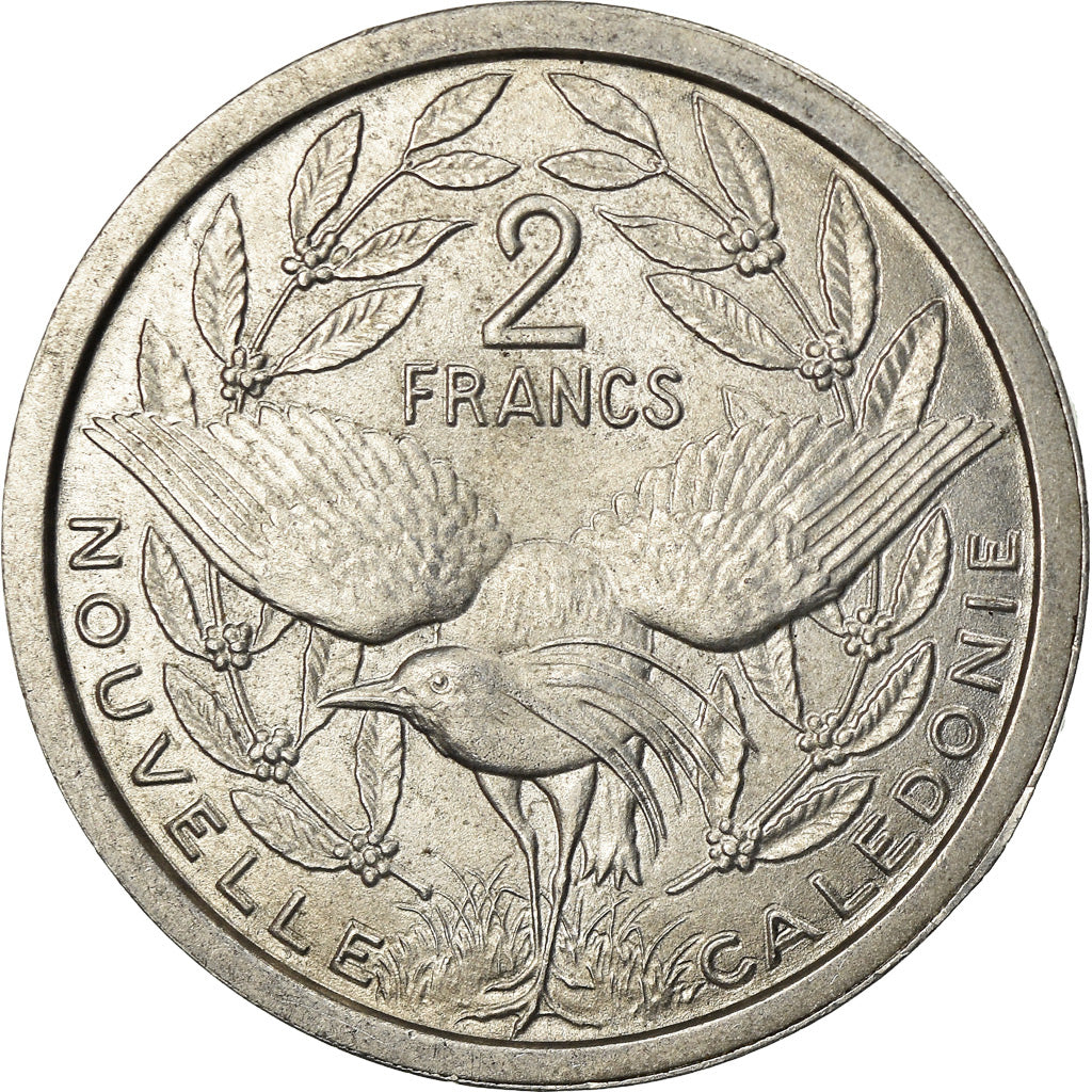 Coin, New Caledonia, 2 Francs, 1949, Paris, MS(60-62), Aluminum, KM:3