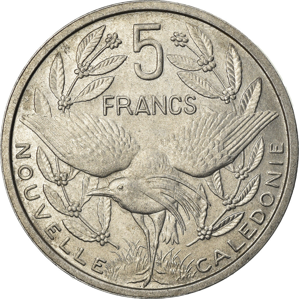 Monnaie, Nouvelle-Calédonie, 5 Francs, 1952, Paris, TTB+, Aluminium, KM:4