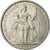 Munten, Nieuw -Caledonië, 5 Francs, 1952, Paris, PR, Aluminium, KM:4