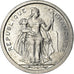 Coin, French Polynesia, 50 Centimes, 1965, MS(63), Aluminum, KM:1
