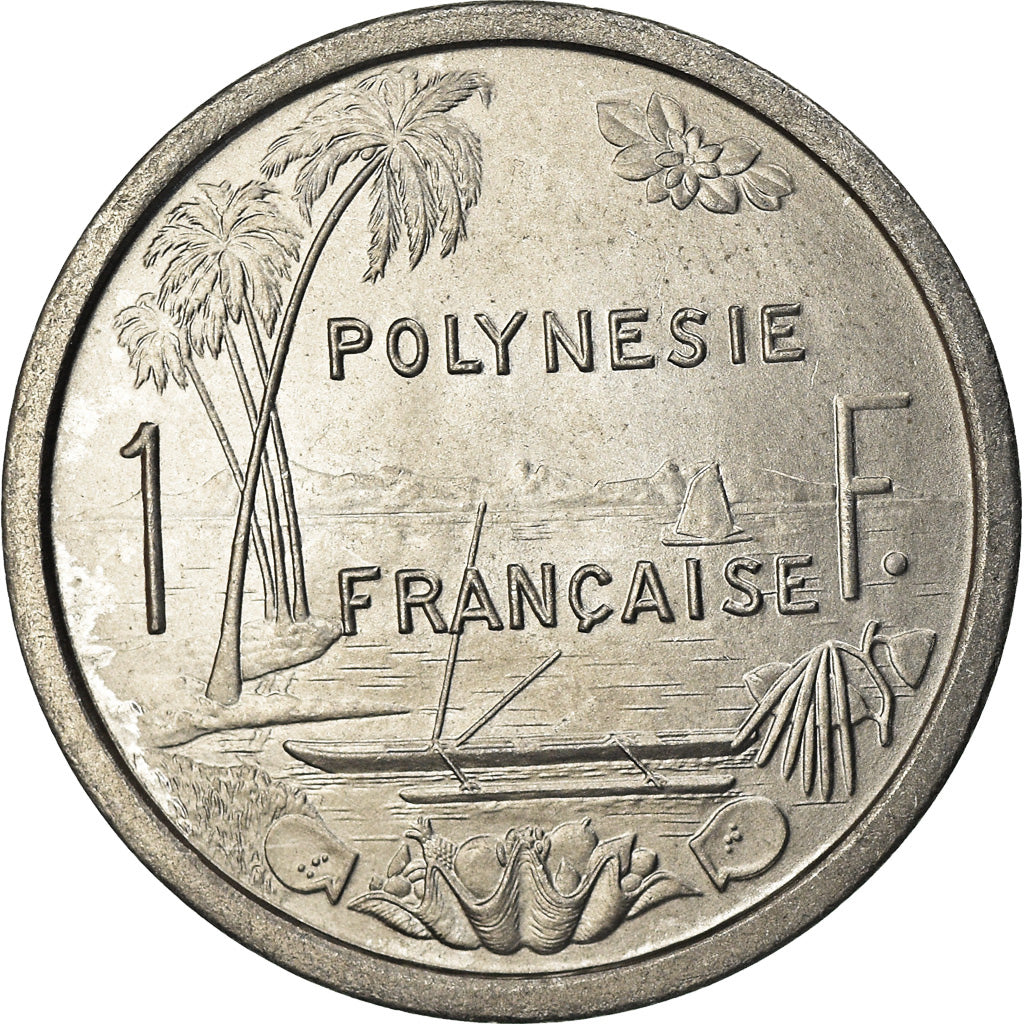 Munten, Frans Polynesië, Franc, 1977, Paris, UNC-, Aluminium, KM:11