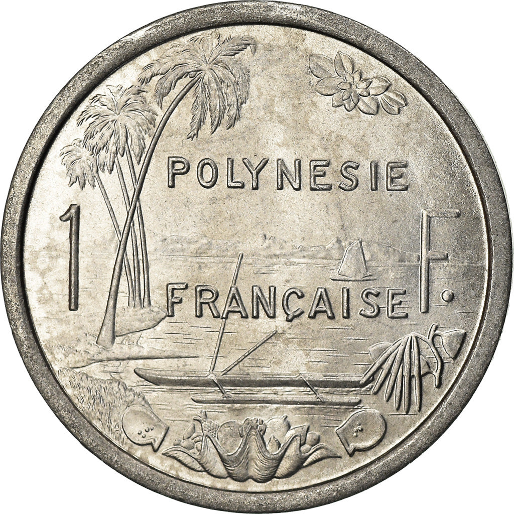 Munten, Frans Polynesië, Franc, 1979, Paris, UNC-, Aluminium, KM:11