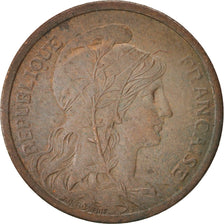 Munten, Frankrijk, Dupuis, 2 Centimes, 1908, Paris, ZF+, Bronze, KM:841