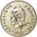 Coin, New Hebrides, 10 Francs, 1967, Paris, MS(63), Nickel, KM:2.1
