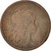 France, Dupuis, 2 Centimes, 1901, Paris, Bronze, KM:841, Gadoury:107