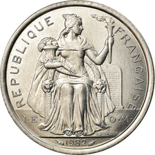 Coin, New Caledonia, 2 Francs, 1982, Paris, MS(63), Aluminum, KM:14