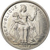Coin, French Polynesia, 2 Francs, 1982, Paris, MS(63), Aluminum, KM:10